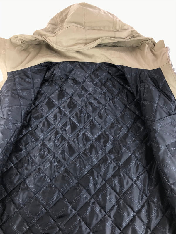 【中古品】【メンズ】 SOPHNET. ソフネット 19AW PADDED MOUNTAIN PARKA SOPH-192067 パデッドマウンテンパーカー アウター 142-251215-rt-09-tag サイズ：M カラー：ベージュ 万代Net店