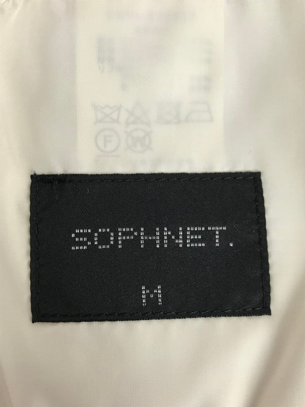 【中古品】【メンズ】 SOPHNET. ソフネット 22AW OVERSIZED STAND COLLAR PADDING JACKET WHITE SOPH-222007 オーバーサイズ スタンドカラー パディングジャケット 142-251215-rt-08-tag サイズ：M カラー：ホワイト系 万代Net店