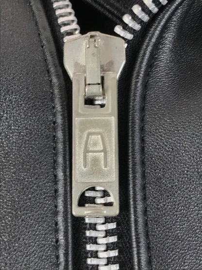 【中古品】【メンズ】 uniform experiment ユニフォームエクスペリメント × JAMES GROSE LAMB LEATHER RIDERS JACKET UE-167000 ラム レザー ライダース ジャケット 142-251215-rt-15-tag サイズ：1 カラー：ブラック 万代Net店