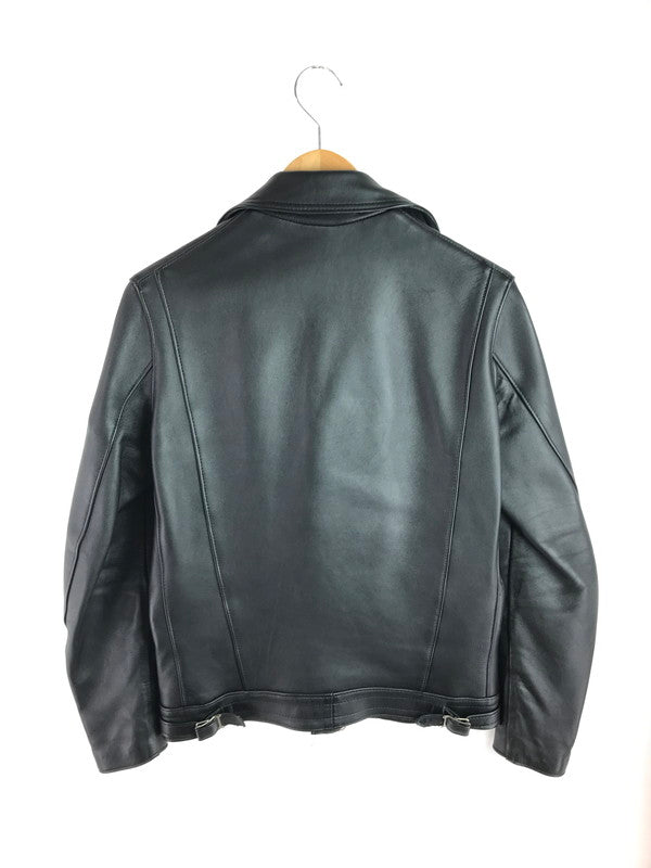 【中古品】【メンズ】 uniform experiment ユニフォームエクスペリメント × JAMES GROSE LAMB LEATHER RIDERS JACKET UE-167000 ラム レザー ライダース ジャケット 142-251215-rt-15-tag サイズ：1 カラー：ブラック 万代Net店
