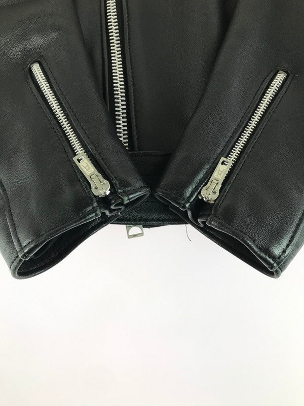 【中古品】【メンズ】 uniform experiment ユニフォームエクスペリメント × JAMES GROSE LAMB LEATHER RIDERS JACKET UE-167000 ラム レザー ライダース ジャケット 142-251215-rt-15-tag サイズ：1 カラー：ブラック 万代Net店