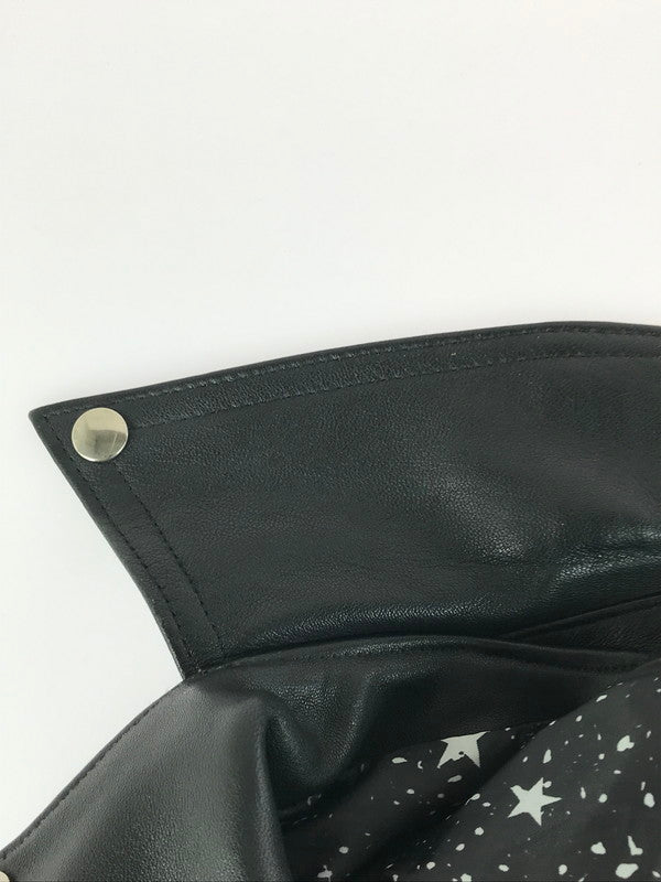 【中古品】【メンズ】 uniform experiment ユニフォームエクスペリメント × JAMES GROSE LAMB LEATHER RIDERS JACKET UE-167000 ラム レザー ライダース ジャケット 142-251215-rt-15-tag サイズ：1 カラー：ブラック 万代Net店