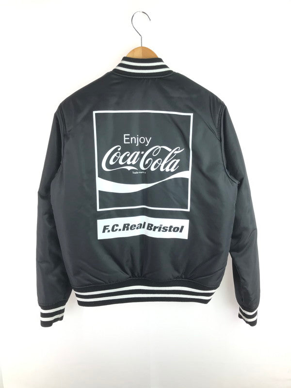 【中古品】【メンズ】 F.C.R.B. エフシーアールビー × SOPH ソフ COCA-COLA REVERSIBLE TOUR STADIUM JACKET FCRB-167109 コカコーラ リバーシブル スタジャン 142-251215-rt-06-tag サイズ：M カラー：ブラック 万代Net店