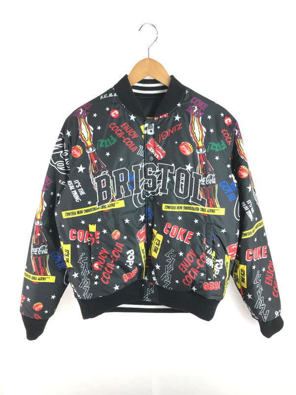 【中古品】【メンズ】 F.C.R.B. エフシーアールビー × SOPH ソフ COCA-COLA REVERSIBLE TOUR STADIUM JACKET FCRB-167109 コカコーラ リバーシブル スタジャン 142-251215-rt-06-tag サイズ：M カラー：ブラック 万代Net店