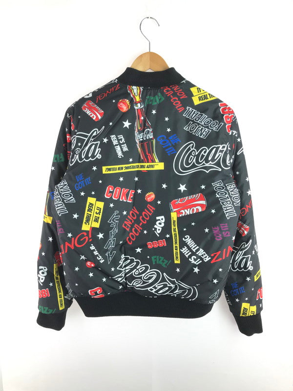 【中古品】【メンズ】 F.C.R.B. エフシーアールビー × SOPH ソフ COCA-COLA REVERSIBLE TOUR STADIUM JACKET FCRB-167109 コカコーラ リバーシブル スタジャン 142-251215-rt-06-tag サイズ：M カラー：ブラック 万代Net店