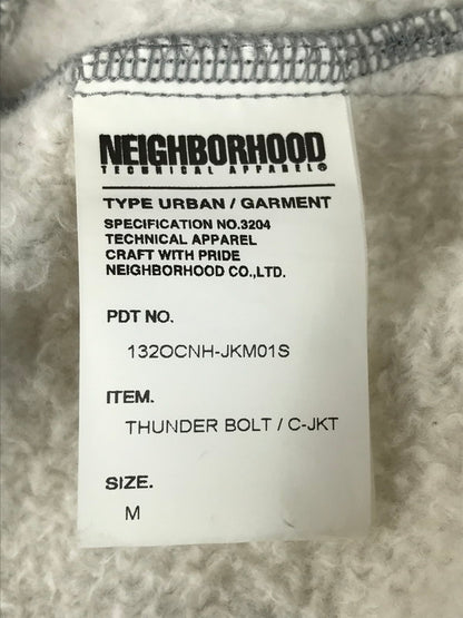 【中古品】【メンズ】 NEIGHBORHOOD ネイバーフッド THUNDER BOLT C-JACKET GRAY 132OCNH-JKM01S サンダーボルト シージャケット アウター 142-251215-rt-07-tag サイズ：M カラー：グレー 万代Net店