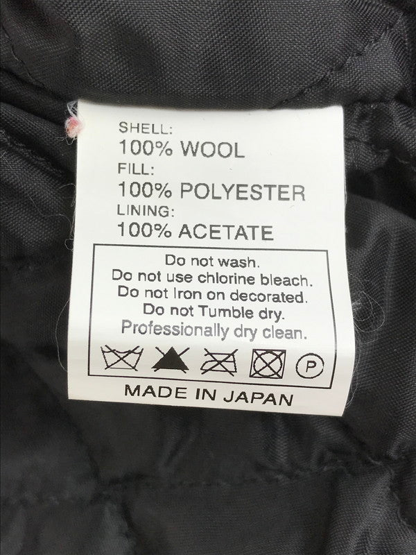 【中古品】【メンズ】 WOOL STUDIUM JACKET ウール スタジアム ジャケット アウター 142-251215-rt-03-tag サイズ：L カラー：ブラック 万代Net店