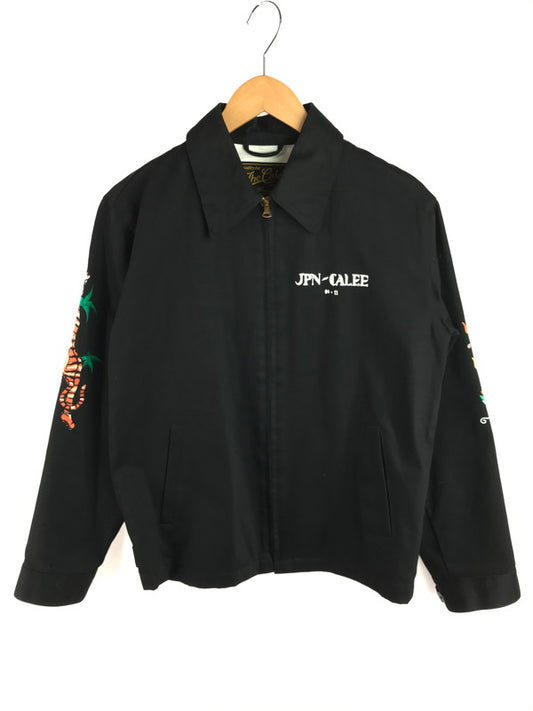 【中古品】【メンズ】 TIGER EMBROIDERED VIET NAM JACKET 虎刺繍 ベトジャン 142-251218-rt-03-tag サイズ：L カラー：ブラック 万代Net店