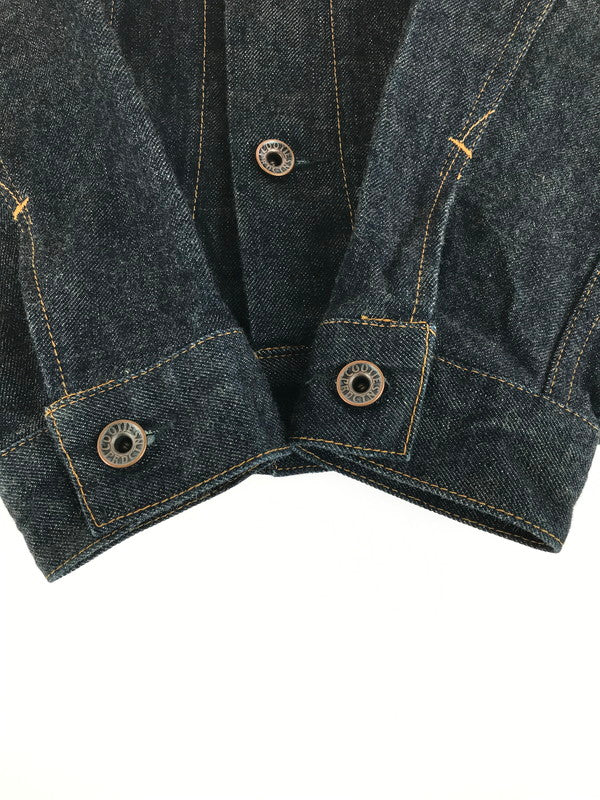 【中古美品】【メンズ】 COOTIE クーティー INDIGO DENIM JACKET インディゴ デニムジャケット Gジャン アウター 142-251215-rt-18-tag サイズ：M カラー：インディゴ 万代Net店