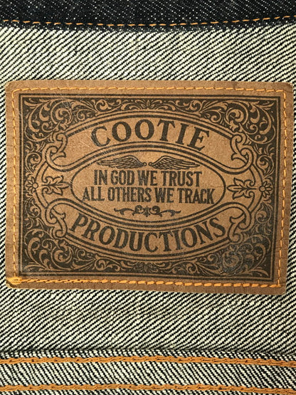 【中古美品】【メンズ】 COOTIE クーティー INDIGO DENIM JACKET インディゴ デニムジャケット Gジャン アウター 142-251215-rt-18-tag サイズ：M カラー：インディゴ 万代Net店