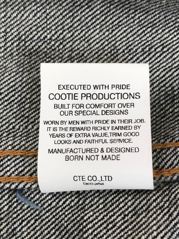 【中古美品】【メンズ】 COOTIE クーティー INDIGO DENIM JACKET インディゴ デニムジャケット Gジャン アウター 142-251215-rt-18-tag サイズ：M カラー：インディゴ 万代Net店