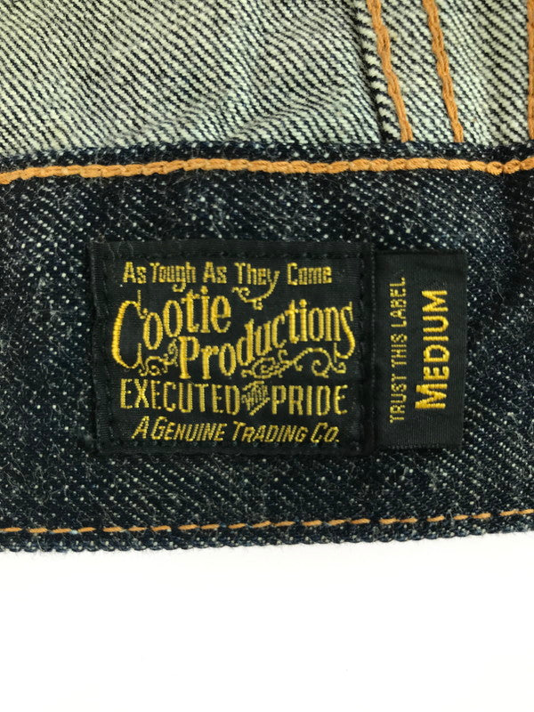 【中古美品】【メンズ】 COOTIE クーティー INDIGO DENIM JACKET インディゴ デニムジャケット Gジャン アウター 142-251215-rt-18-tag サイズ：M カラー：インディゴ 万代Net店
