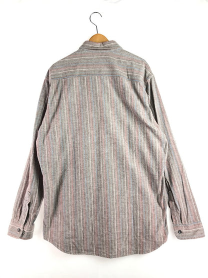 【中古品】【メンズ】 ST JOHN'S BAY セントジョンズベイ HERRINGBONE STRIPE SHIRT へリンボーン ストライプシャツ 長袖シャツ 146-260108-na-29-tag サイズ：表記サイズなし　下記参照 カラー：マルチカラー 万代Net店