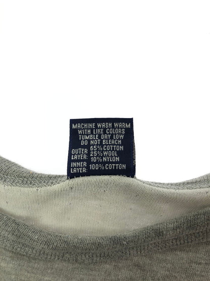 【中古品】【メンズ】 DUOFOLD デュオフォールド 90's L/S TEE USA製 90年代 カットソー 146-260505-rt-10-tag サイズ：XL カラー：グレー 万代Net店