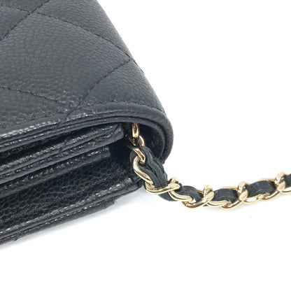 【中古品】【レディース】 マトラッセ クラシック チェーンクラッチ AP0238 チェーンウォレット 財布 181-251220-na-06-tag カラー：ブラック 万代Net店