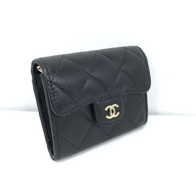 【中古品】【レディース】 マトラッセ クラシック チェーンクラッチ AP0238 チェーンウォレット 財布 181-251220-na-06-tag カラー：ブラック 万代Net店