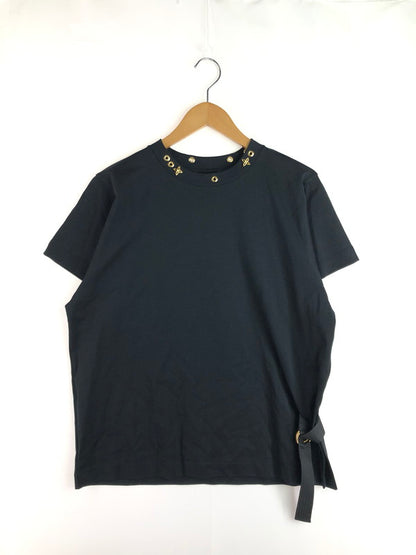 【中古美品】【レディース】 LOUIS VUITTON ルイ・ヴィトン 19AW SIDE STRAP TEE RW191W JG2 FGTS03 サイド ストラップ Tシャツ 半袖Tシャツ 179-251220-na-08-tag サイズ：XXL カラー：ブラック 万代Net店