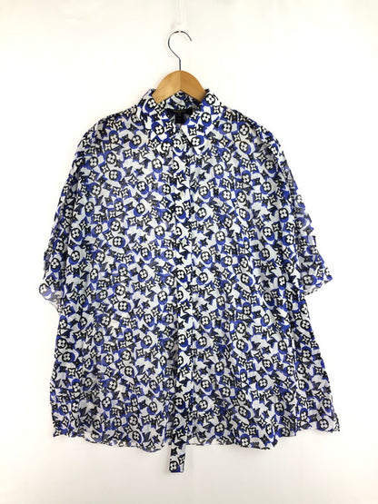 【中古美品】【レディース】 LOUIS VUITTON ルイ・ヴィトン モノグラム ボウタイ シャツ RW191W JNQ FGBL20 ブラウス トップス 179-251220-na-09-tag サイズ：40 カラー：マルチカラー 万代Net店