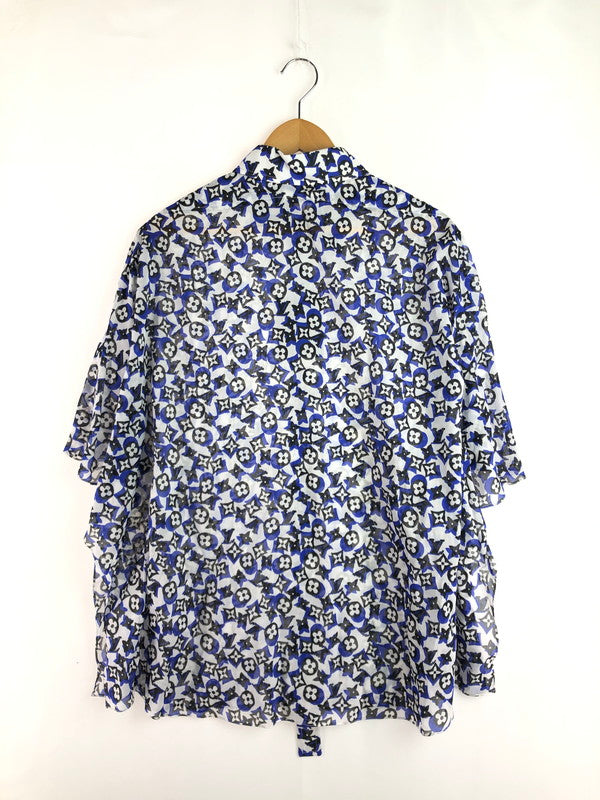 【中古美品】【レディース】 LOUIS VUITTON ルイ・ヴィトン モノグラム ボウタイ シャツ RW191W JNQ FGBL20 ブラウス トップス 179-251220-na-09-tag サイズ：40 カラー：マルチカラー 万代Net店