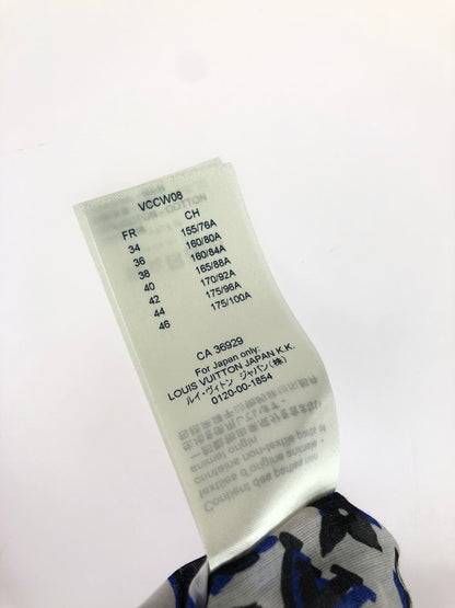 【中古美品】【レディース】 LOUIS VUITTON ルイ・ヴィトン モノグラム ボウタイ シャツ RW191W JNQ FGBL20 ブラウス トップス 179-251220-na-09-tag サイズ：40 カラー：マルチカラー 万代Net店