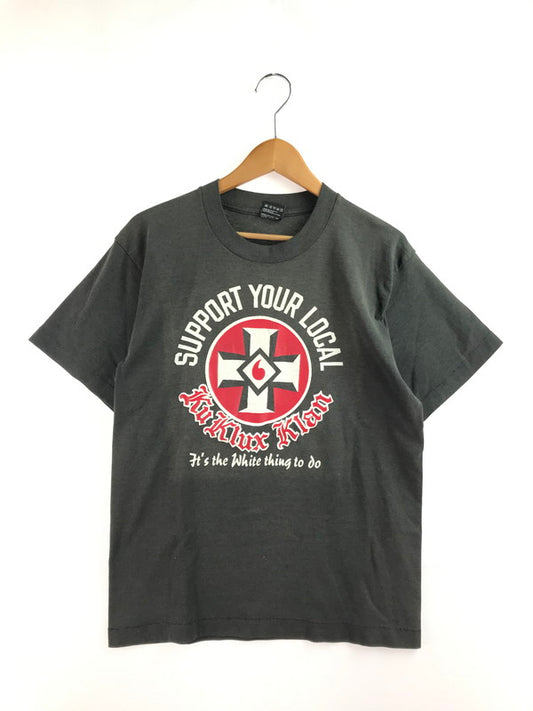【現状渡し品】【メンズ】 FRUIT OF THE LOOM フルーツ オブ ザ ルーム 90's KU KLUX KLAN T-SHIRT クー クラックス・クラン Tシャツ トップス 146-260122-rt-01-tag サイズ：M カラー：グレー 万代Net店
