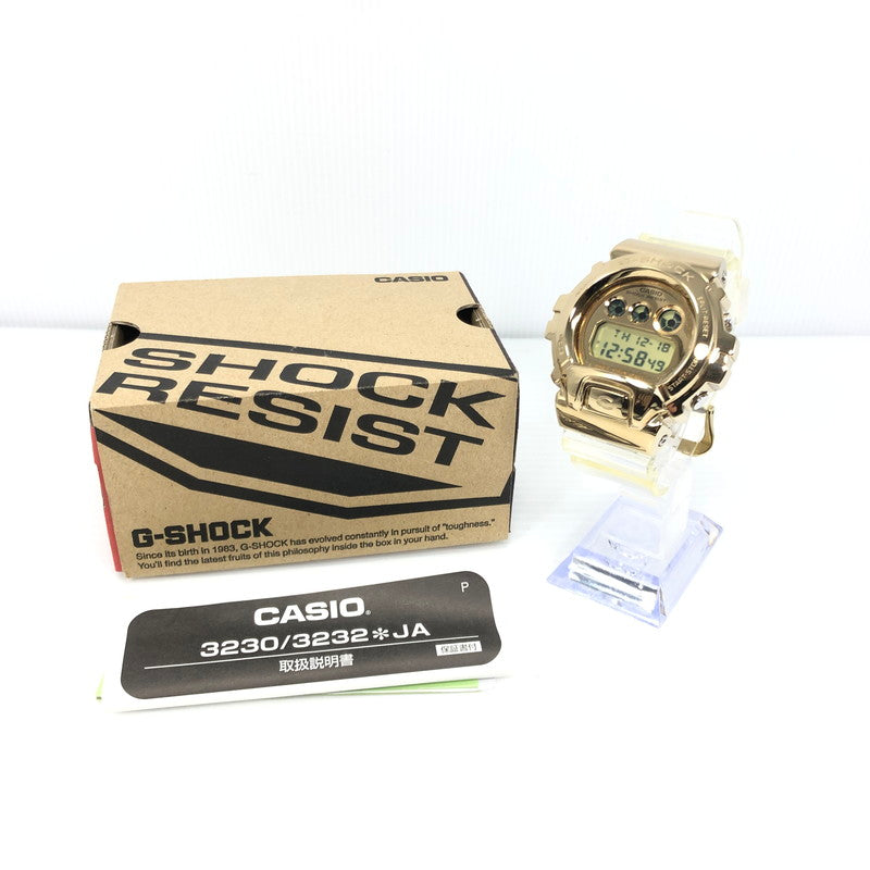 【中古品】【メンズ】 G-SHOCK ジーショック 6900 SERIES GM-6900SG-9JF クォーツ 腕時計 196-251220-na-01-tag カラー：ゴールド 万代Net店