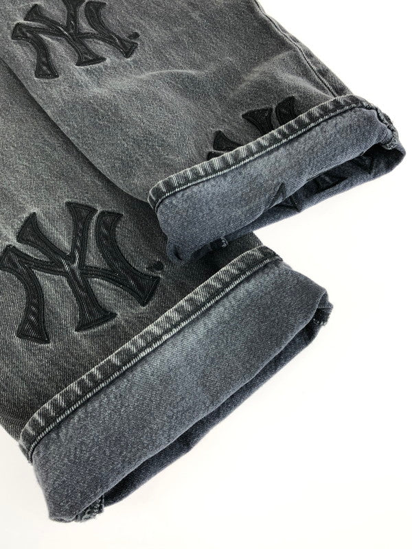 【中古品】【メンズ】 Supreme シュプリーム 21AW NEW YORK YANKEES REGULAR JEAN ニューヨーク ヤンキース レギュラー ジーンズ 149-251229-rt-10-tag カラー：グレー 万代Net店