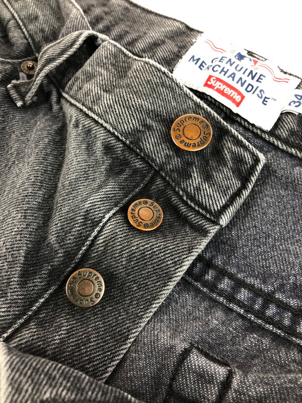 【中古品】【メンズ】 Supreme シュプリーム 21AW NEW YORK YANKEES REGULAR JEAN ニューヨーク ヤンキース レギュラー ジーンズ 149-251229-rt-10-tag カラー：グレー 万代Net店