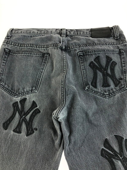 【中古品】【メンズ】 Supreme シュプリーム 21AW NEW YORK YANKEES REGULAR JEAN ニューヨーク ヤンキース レギュラー ジーンズ 149-251229-rt-10-tag カラー：グレー 万代Net店