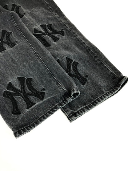 【中古品】【メンズ】 Supreme シュプリーム 21AW NEW YORK YANKEES REGULAR JEAN ニューヨーク ヤンキース レギュラー ジーンズ 149-251229-rt-10-tag カラー：グレー 万代Net店