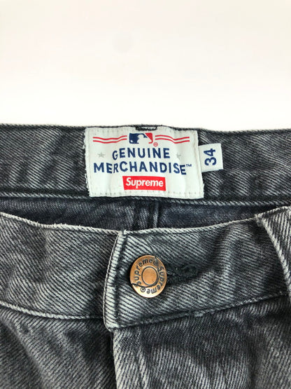 【中古品】【メンズ】 Supreme シュプリーム 21AW NEW YORK YANKEES REGULAR JEAN ニューヨーク ヤンキース レギュラー ジーンズ 149-251229-rt-10-tag カラー：グレー 万代Net店