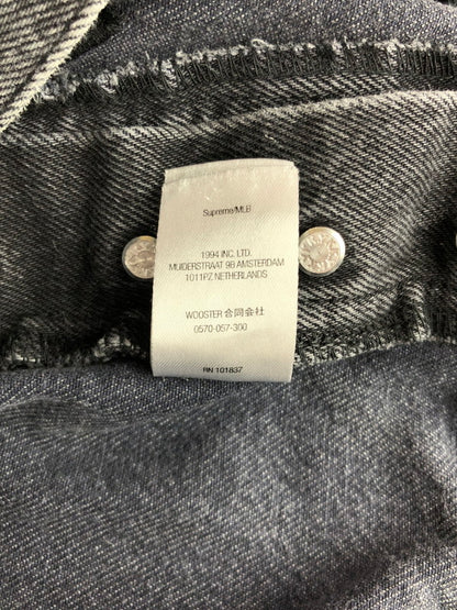 【中古品】【メンズ】 Supreme シュプリーム 21AW NEW YORK YANKEES REGULAR JEAN ニューヨーク ヤンキース レギュラー ジーンズ 149-251229-rt-10-tag カラー：グレー 万代Net店