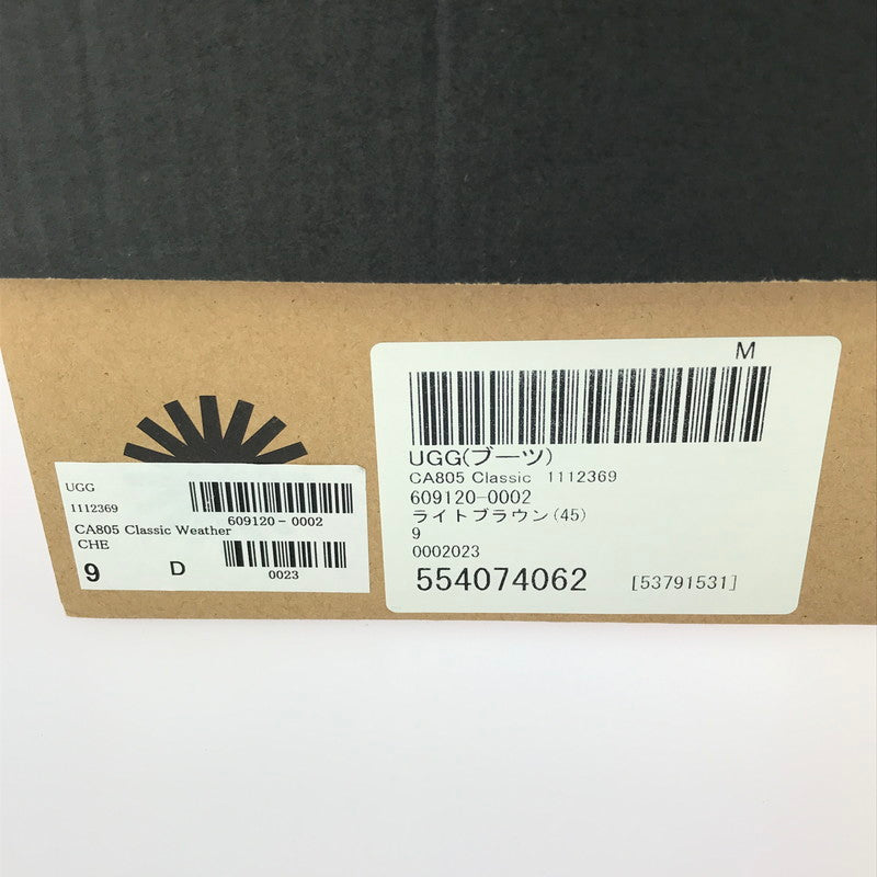 【中古品】【メンズ】 CLASSIC WETHER BOOTS 1112369 CA805 クラシック ウェザー ブーツ 靴 164-251217-rt-20-tag サイズ：27cm US9 カラー：ライトブラウン 万代Net店
