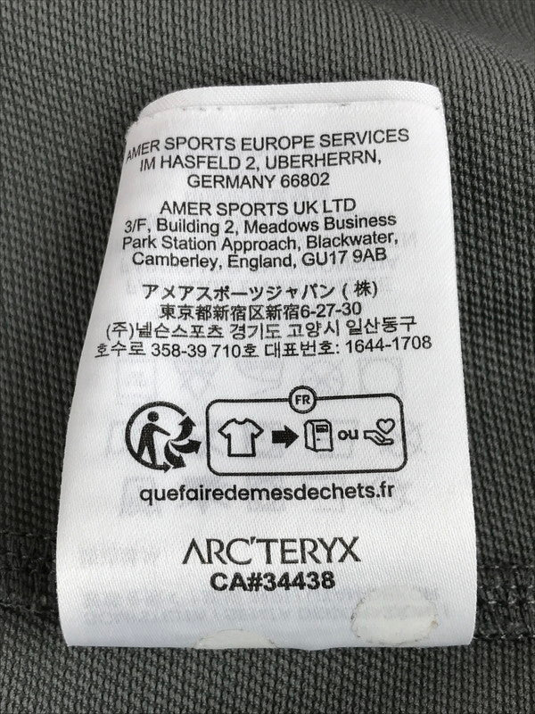 【中古品】【メンズ】 ARC'TERYX アークテリクス GAMMA HOODY X000007465 ガンマ フーディー ライトアウター 144-251218-rt-06-tag サイズ：M カラー：グレー 万代Net店