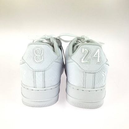【中古美品】【メンズ】 KOBE BRYANT コービーブライアント × NIKE ナイキ AIR FORCE 1 LOW WHITE IB0018-100 エアフォース 1 ロー スニーカー 靴 160-251217-rt-17-tag サイズ：27cm US9 カラー：ホワイト 万代Net店