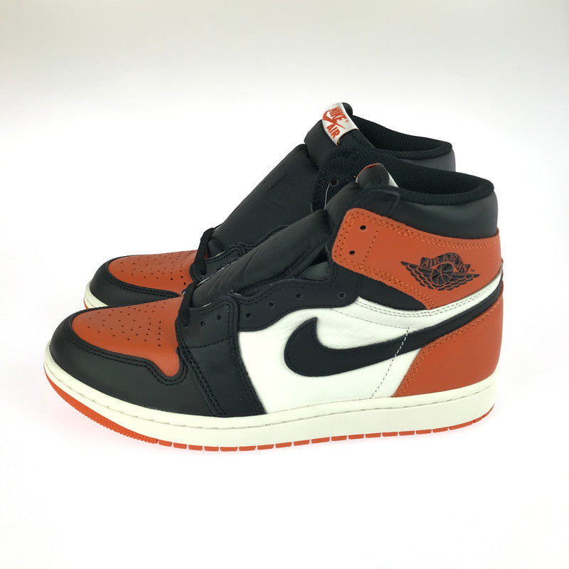 【中古美品】【メンズ】 NIKE ナイキ AIR JORDAN 1 RETRO HIGH OG SHATTERED BACKBOARD 2025 DZ5485-008 エアジョーダン1 レトロ ハイ OG スニーカー 靴 160-251217-rt-11-tag サイズ：27cm US9 カラー：BLACK/BLACK-SAIL STARFISH 万代Net店
