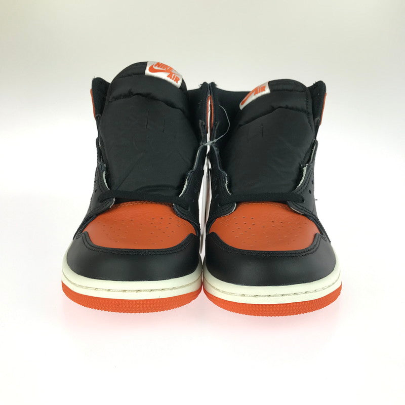 【中古美品】【メンズ】 NIKE ナイキ AIR JORDAN 1 RETRO HIGH OG SHATTERED BACKBOARD 2025 DZ5485-008 エアジョーダン1 レトロ ハイ OG スニーカー 靴 160-251217-rt-11-tag サイズ：27cm US9 カラー：BLACK/BLACK-SAIL STARFISH 万代Net店