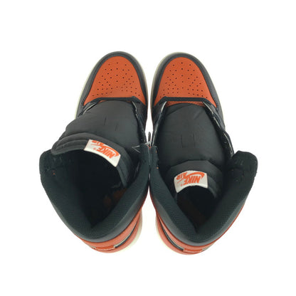 【中古美品】【メンズ】 NIKE ナイキ AIR JORDAN 1 RETRO HIGH OG SHATTERED BACKBOARD 2025 DZ5485-008 エアジョーダン1 レトロ ハイ OG スニーカー 靴 160-251217-rt-11-tag サイズ：27cm US9 カラー：BLACK/BLACK-SAIL STARFISH 万代Net店