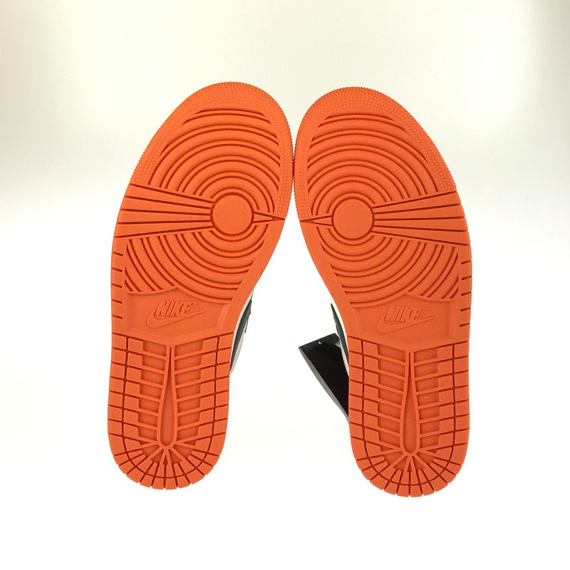 【中古美品】【メンズ】 NIKE ナイキ AIR JORDAN 1 RETRO HIGH OG SHATTERED BACKBOARD 2025 DZ5485-008 エアジョーダン1 レトロ ハイ OG スニーカー 靴 160-251217-rt-11-tag サイズ：27cm US9 カラー：BLACK/BLACK-SAIL STARFISH 万代Net店