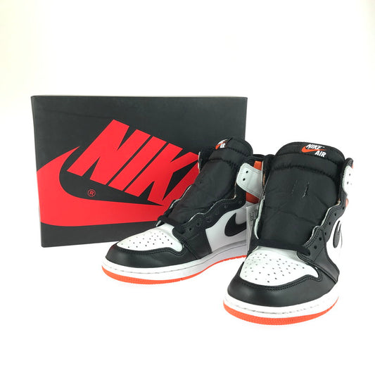 【中古品】【メンズ】 NIKE ナイキ AIR JORDAN 1 RETRO HIGH OG ELECTRO ORANGE 555088-180 エアジョーダン1 レトロ ハイ OG スニーカー 靴 160-251217-rt-12-tag サイズ：27.5cm US9.5 カラー：WHITE/BLACK-ELECTRO ORANGE 万代Net店