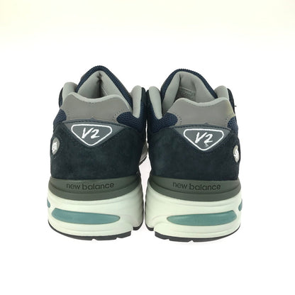 【中古美品】【メンズ】 NEW BALANCE ニューバランス NAVY U991NV2 991V2 ネイビー スニーカー 靴 162-251217-rt-19-tag サイズ：26cm US8D カラー：ネイビー 万代Net店