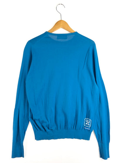 【中古品】【メンズ】 × JOHN SMEDLEY ジョンスメドレー CREWNECK KNIT UE-140142 クルーネック ニット 142-260108-na-14-tag サイズ：3 カラー：ブルー 万代Net店