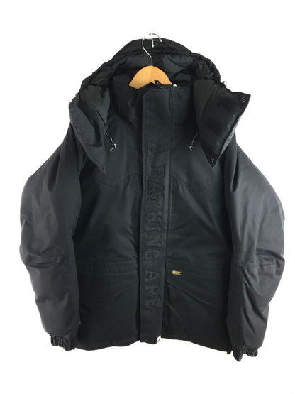 【中古品】【メンズ】 A BATHING APE アベイシングエイプ GORE-TEX SNOWBOARD DOWN JACKET ゴアテックス スノーボード ダウンジャケット アウター 142-251221-rt-20-tag サイズ：M カラー：ブラック 万代Net店