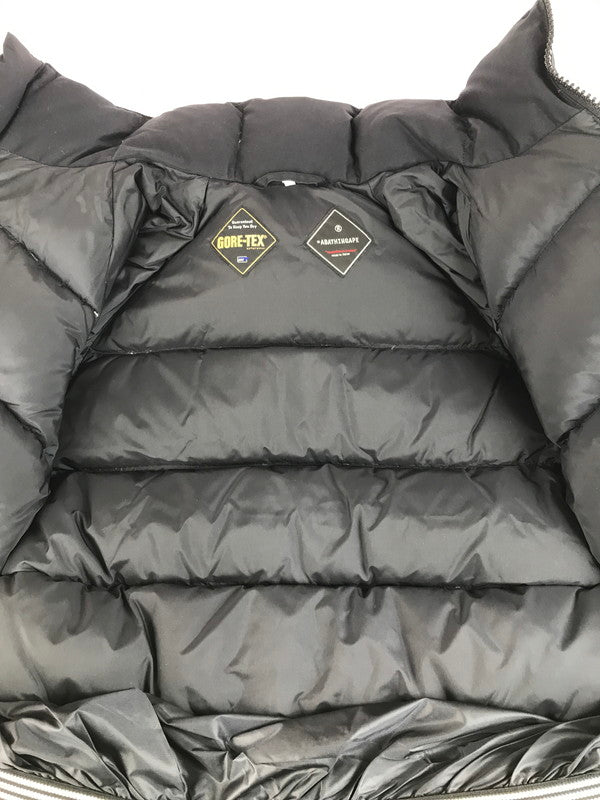 【中古品】【メンズ】 A BATHING APE アベイシングエイプ GORE-TEX SNOWBOARD DOWN JACKET ゴアテックス スノーボード ダウンジャケット アウター 142-251221-rt-20-tag サイズ：M カラー：ブラック 万代Net店