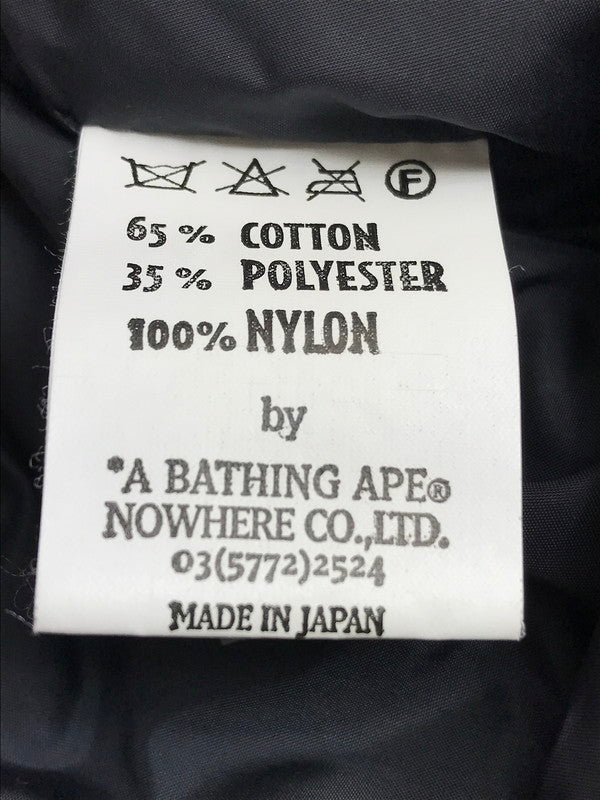 【中古品】【メンズ】 A BATHING APE アベイシングエイプ GORE-TEX SNOWBOARD DOWN JACKET ゴアテックス スノーボード ダウンジャケット アウター 142-251221-rt-20-tag サイズ：M カラー：ブラック 万代Net店