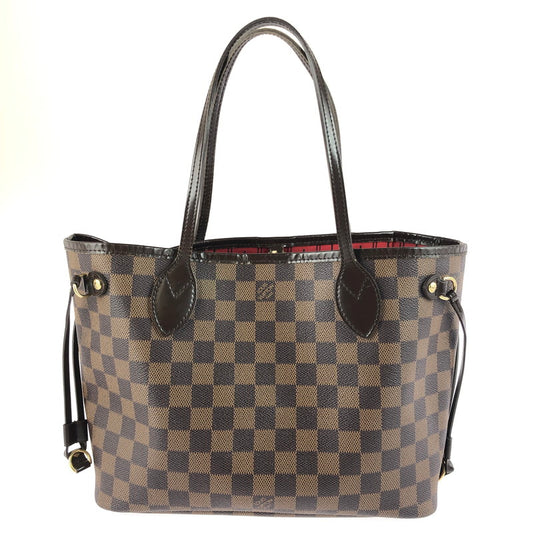 【中古品】【レディース】 LOUIS VUITTON ルイ・ヴィトン ダミエ・ネヴァーフルPM N51109 トートバッグ カバン 179-251223-na-08-tag カラー：エベヌ 万代Net店