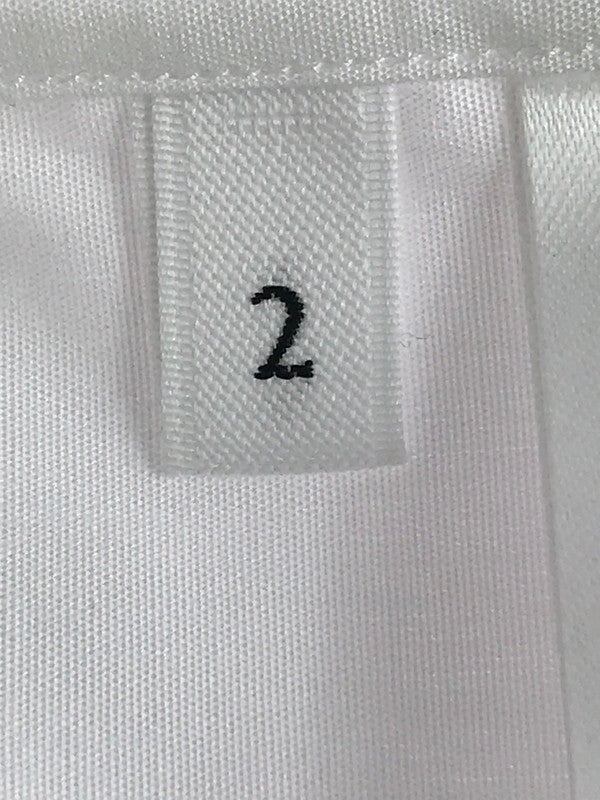 【中古美品】【メンズ】 LOEFF ロエフ COTTON BROAD REGULAR SHIRT 8881-250-0050 コットン ブロード レギュラー シャツ トップス 140-251221-rt-15-tag サイズ：2 カラー：ホワイト 万代Net店