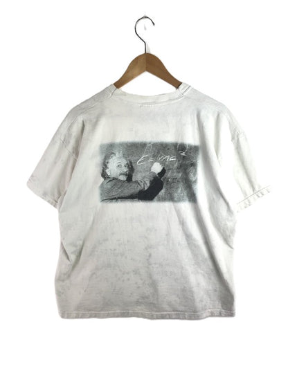 【現状渡し品】【メンズ】 90’s EINSTEIN TEE 90年代 アインシュタインTシャツ トップス 146-251221-rt-11-tag サイズ：XL カラー：ホワイト系 万代Net店