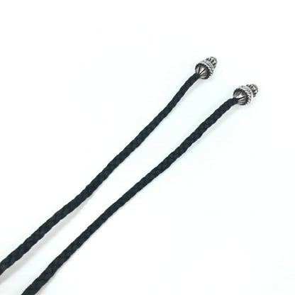 【中古品】【メンズ】 CHROME HEARTS クロムハーツ CH CRS SML BC Wボロチップ ネックレス アクセサリー 190-251220-na-11-tag カラー：シルバー/ブラック 万代Net店