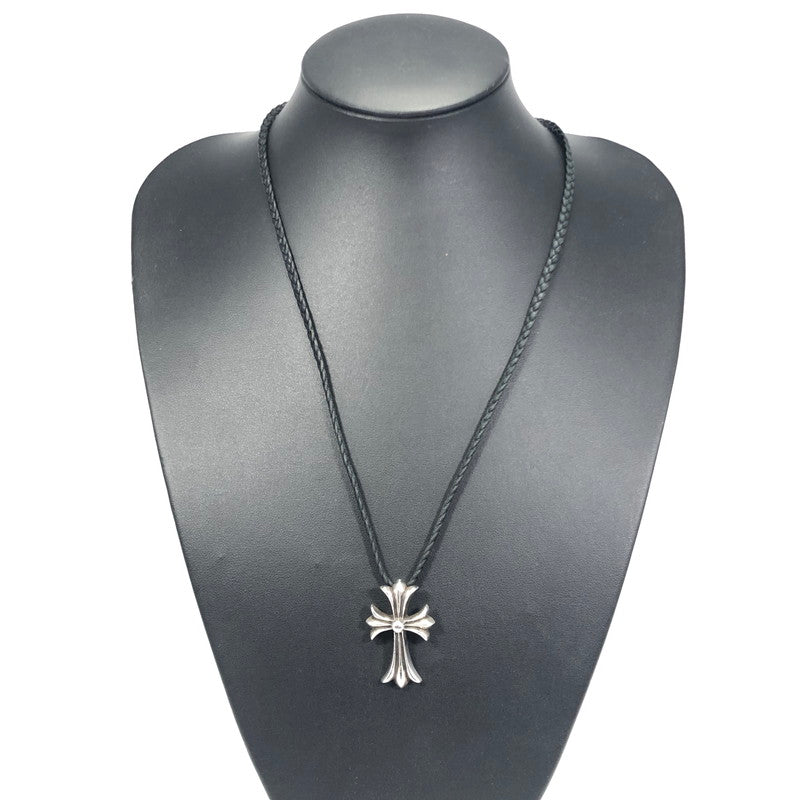 【中古品】【メンズ】 CHROME HEARTS クロムハーツ CH CRS SML BC Wボロチップ ネックレス アクセサリー 190-251220-na-11-tag カラー：シルバー/ブラック 万代Net店